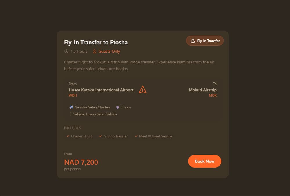 HotelX Experiences - Dashboard
